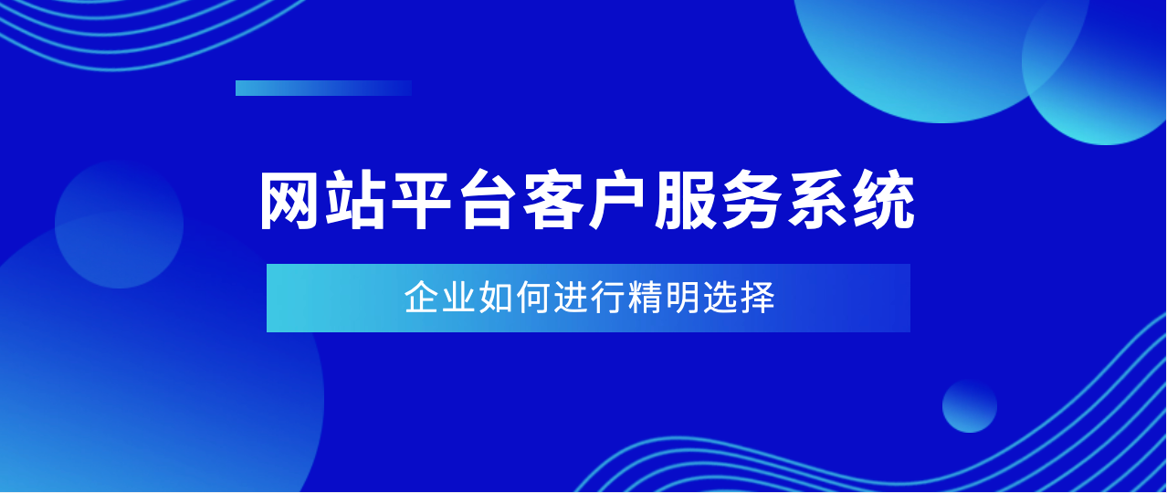 网站平台客户服务系统(企业如何进行精明选择)