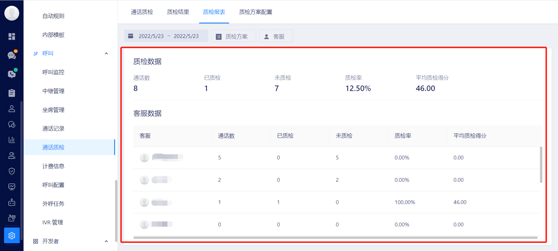 通话质检